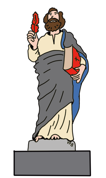 Statue de Saint Matthieu