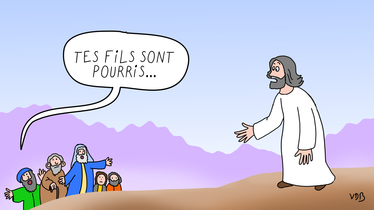 Le peuple discute avec Samuel