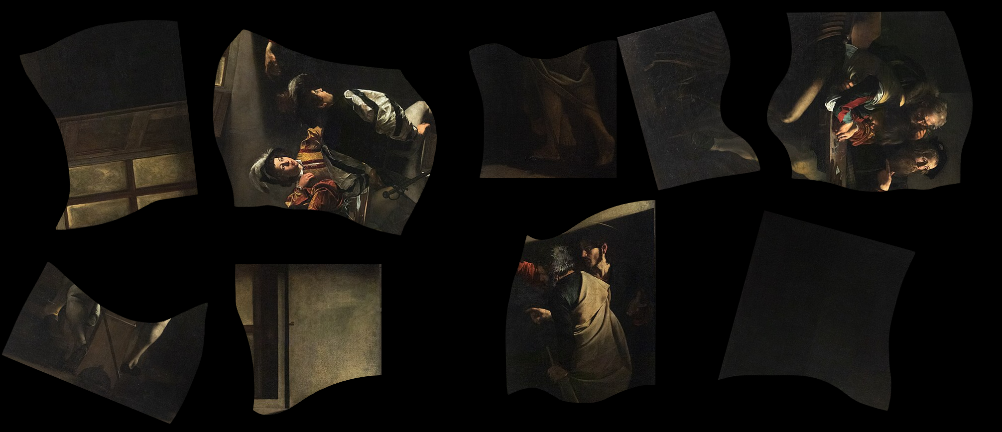 Un tableau célèbre morceaux de puzzle